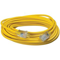 Southwire 100' 12/3 SJTW Outdoor Extension Cord (Lighted Ends)