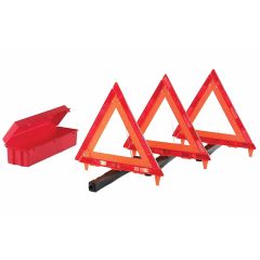 Cortina Emergency Warning Triangle Kit with 3 Triangles