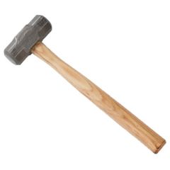 Council Tool 3 lbs Engineer Hammer - 15" Straight Wooden Handle