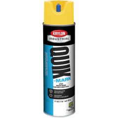 Krylon Quik-Mark™ Inverted Marking Paint - APWA Utility Yellow (Water-Based) (17 oz) Case/12