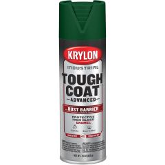Krylon Tough Coat Advanced Spray Paint - Dark Green (15 oz) Case/6