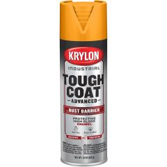 Krylon Tough Coat Advanced Spray Paint - Equipment Yellow (15 oz) Case/6