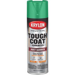 Krylon Tough Coat Advanced Spray Paint - Safety Green (15 oz) Case/6
