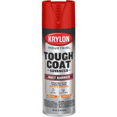 Krylon Tough Coat Advanced Spray Paint - Safety Red (15 oz) Case/6