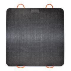 SafetyTech® Heavy Duty Black Outrigger Pad - 48"X48" (2" Thick)
