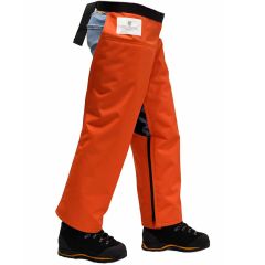 Swedepro™ Chainsaw Z-Wrap Chaps (44" Length) - Orange