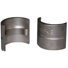 Huskie "U" Type Die Set for Wire Rope (3/16" Aluminum & Copper Oval Sleeves)