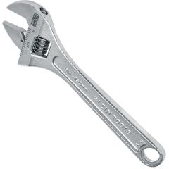 Klein Tools Adjustable Wrench Extra Capacity Chrome 6"