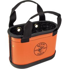Klein Tools 5144HBS Hard-Body Oval Bucket - Orange/Black