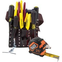 Klein Tools 5300 Electrician's Belt/Pouch Tool Set, 12pc