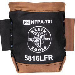 Klein Tools 5816LFR Leather Flame Resistant Canvas Bolt Bag