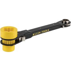 Klein Tools KT155HD 6-in-1 Heavy-Duty Ratcheting Lineman's Wrench