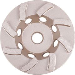 Diamond Vantage X100 Turbo Single Cup Grinding Wheel 5" x 5/8"-11 (9 Segments)