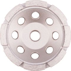Diamond Vantage X100 Single Row Cup Grinding Wheel 5" x 5/8"-11 (10 Segments)