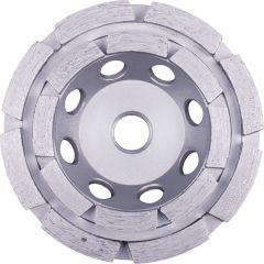 Diamond Vantage X100 Double Row Cup Grinding Wheel 7" x 5/8"-11 (24 Segments)