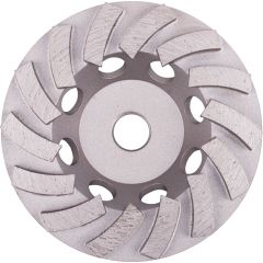 Diamond Vantage X100 Double Turbo Cup Grinding Wheel 7" x 5/8"-11 (24 Segments)
