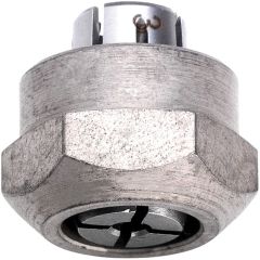 Metabo Collet with Flange Nut (Hexagonal) 1/4"