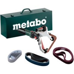 13.5 Amp Metabo RBE 15-180 SET Tube Belt Sander 1-1/2 x 30", 7.1" Maximum Pipe