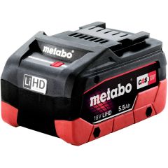 Metabo LiHD Battery Pack 18V, 5.5Ah