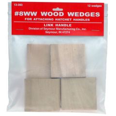 Wood Handle Wedges 2-1/2" x 2-1/2" 12-Pack