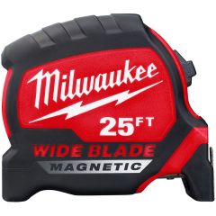 Milwaukee Wide Blade Magnetic Tape Measure 25'