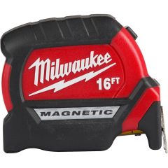 Milwaukee Compact Wide Blade Magnetic Tape Measure 16'