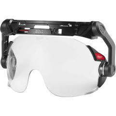 Milwaukee Bolt Eye Visor for Safety Helmets - Clear Dual Coat Lens