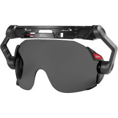 Milwaukee Bolt Eye Visor for Safety Helmets & Hard Hats - Tinted Dual Coat Lens