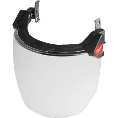 Milwaukee Bolt Full Face Shield for Safety Helmets & Hard Hats - Clear