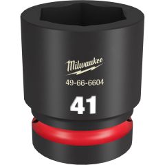 Milwaukee Shockwave 1" Drive 41mm 6 Point Standard Impact Socket