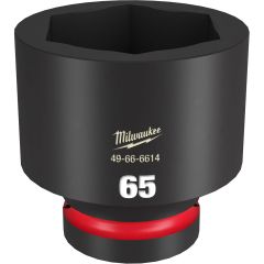 Milwaukee Shockwave 1" Drive 65mm 6 Point Standard Impact Socket