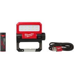 Milwaukee USB Rechargeable ROVER™ Pivoting Flood Light (550 Lumens)