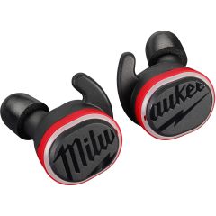 Milwaukee USB Bluetooth Earbuds - NRR22 (Silicone Ear Tips)