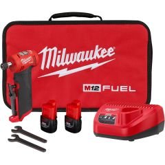 Milwaukee M12 Fuel 1/4" Right Angle Die Grinder Kit