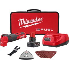 Milwaukee 2526-21XC M12 Fuel Oscillating Multi-Tool Kit