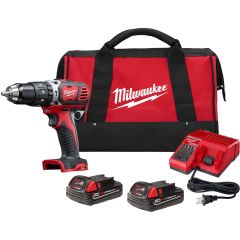 Milwaukee M18 Compact 1/2" Hammer Drill and Driver Kit