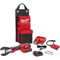 Milwaukee M18 6T Utility Crimper Kit with D3 Grooves & Fixed BG Die
