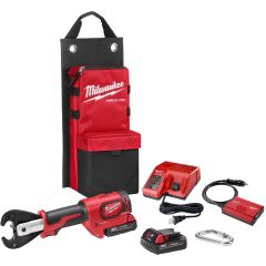 Milwaukee M18 6T Utility Crimper Kit with D3 Grooves Snub