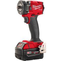 Milwaukee 2854-22R M18 FUEL™ 3/8" Compact Impact Wrench Kit - (2) 5Ah Batteries