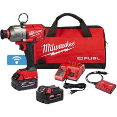 Milwaukee 2865-22 M18 FUEL™ 7/16" Hex Utility High Torque Impact Wrench with One-Key™ Kit - (2) 5Ah Batteries