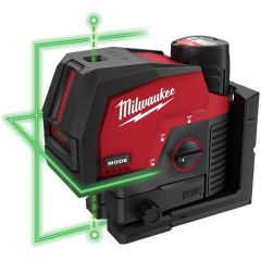 Milwaukee M12 Green Cross Line Laser Kit 125' Range