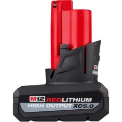 Milwaukee M12 RedLithium High Output XC5.0 Battery Pack