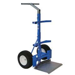 Logrite® BTS Hauler 2-in-1 Log Handtruck/Cart with Wide Tires