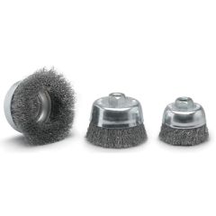 2-3/4" x 5/8"-11 Crimped Wire Cup Brush (Steel)