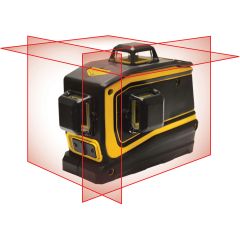 Spectra LT56 Red 3 x 360 Plane Laser Tool with Detector