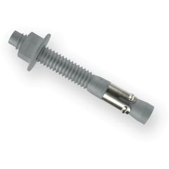 Wej-It 7/8"-9 x 8" Ankr-TITE Wedge Anchor (Hot Dip Galvanized with 304 Stainless Clip)