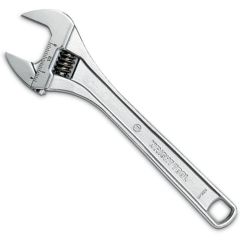 Wright Adjustable Wrench Chrome 12"