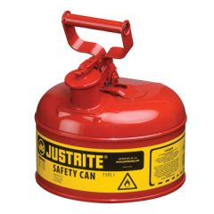Justrite 1 Gallon Type 1 Red Safety Can