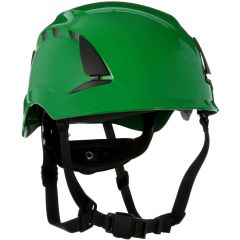 3M™ X5004V-ANSI SecureFit™ Safety Helmet - Green - Vented