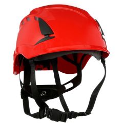 3M™ X5005V-ANSI SecureFit™ Safety Helmet - Red - Vented